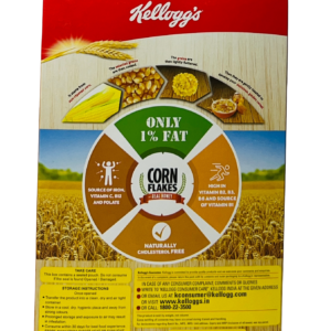 Kellogg’s Corn Flakes Real Honey 300g Back