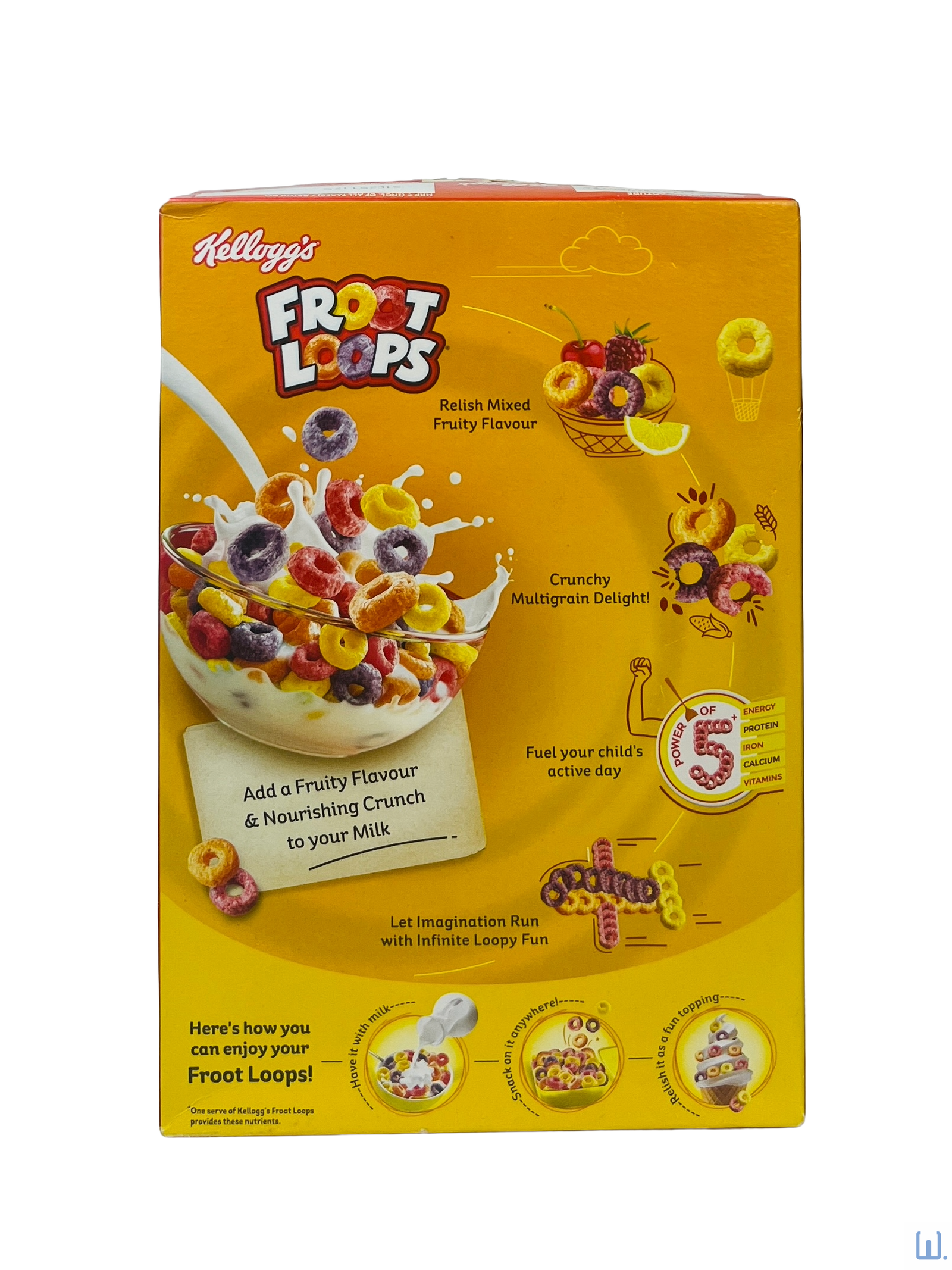 Kellogg's Froot Loops Original 300g back