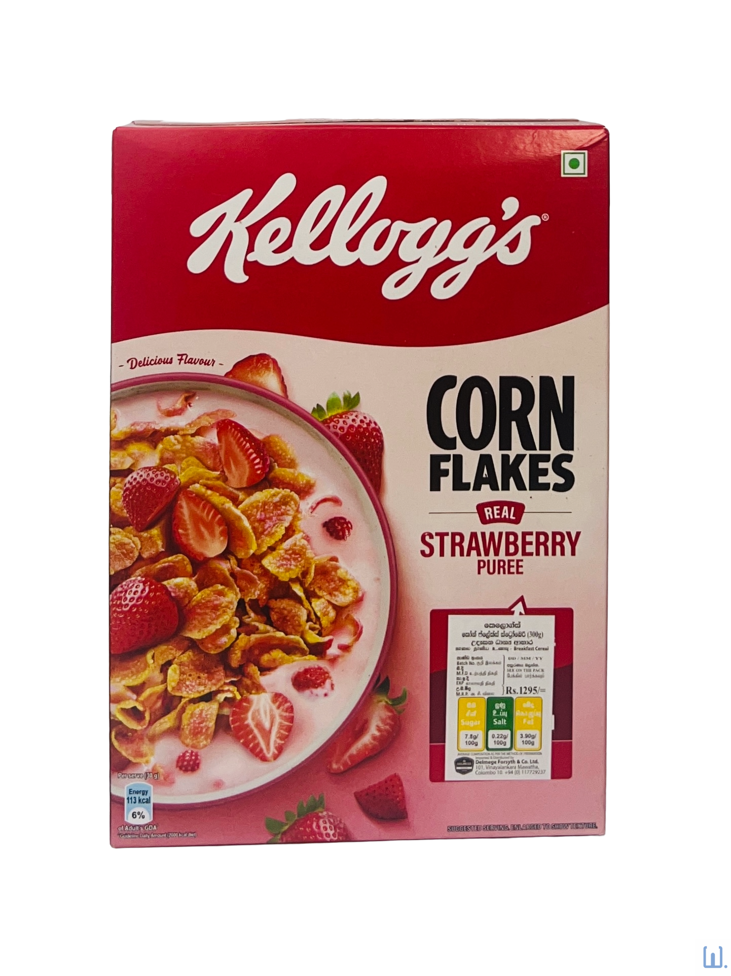 Kellogg's Strawberry Corn Flakes 300g front